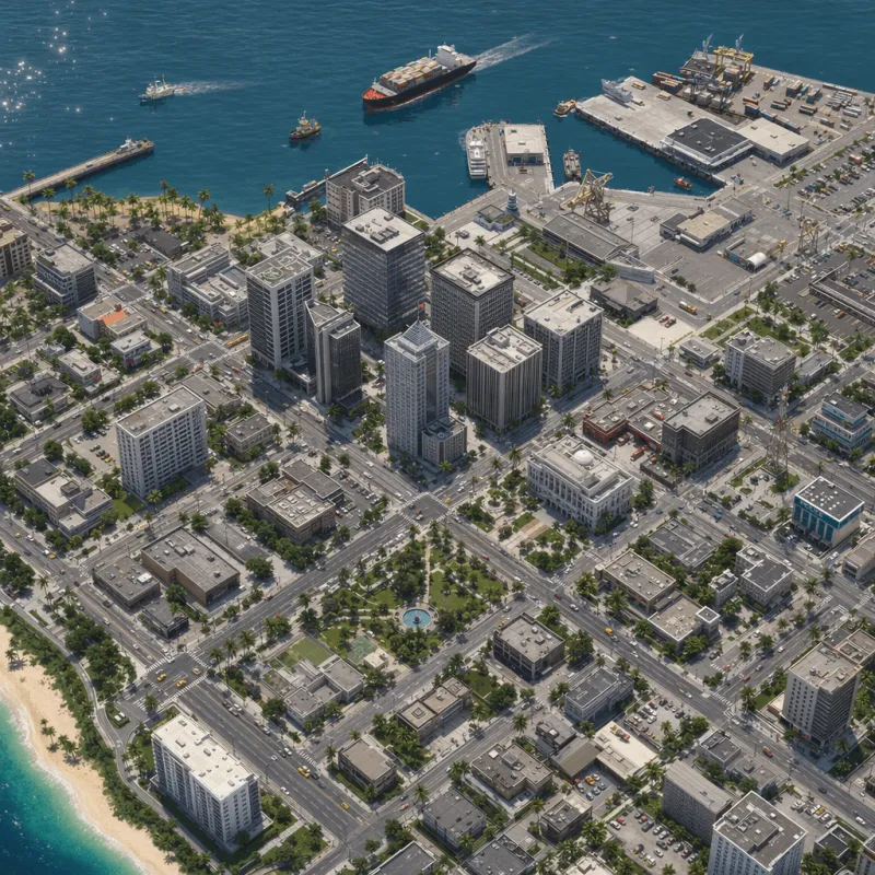 等尺性の 3D 都市