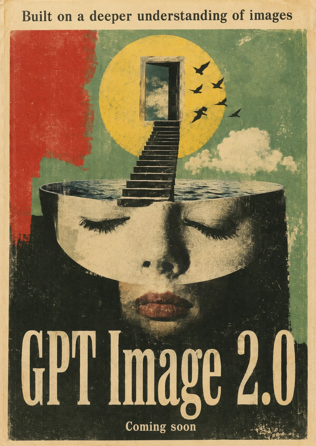 Surrealist poster