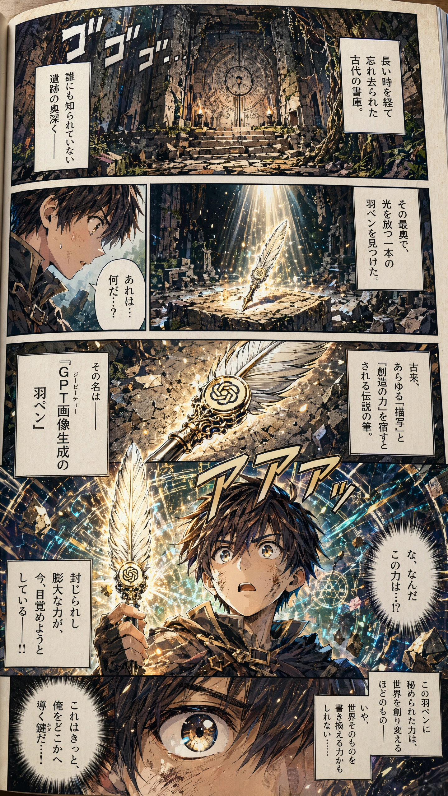 Japanese fantasy manga