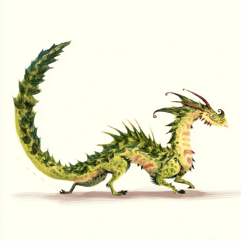 ファンタジードラゴンのイラスト