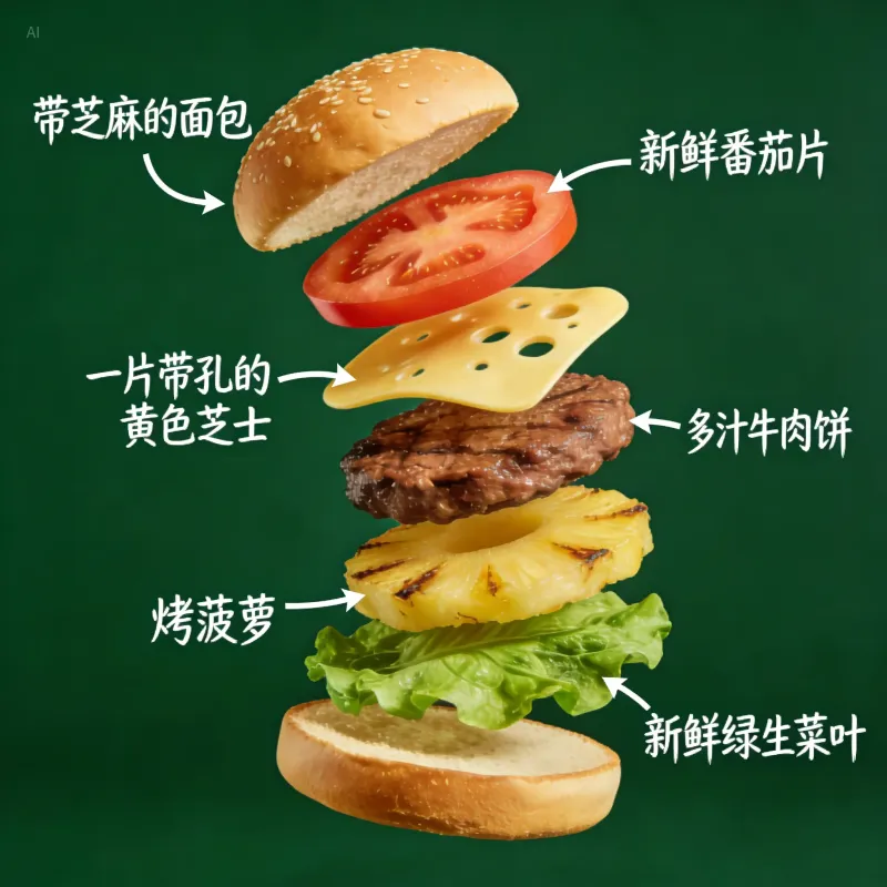中国語の注釈とイラストのリライト