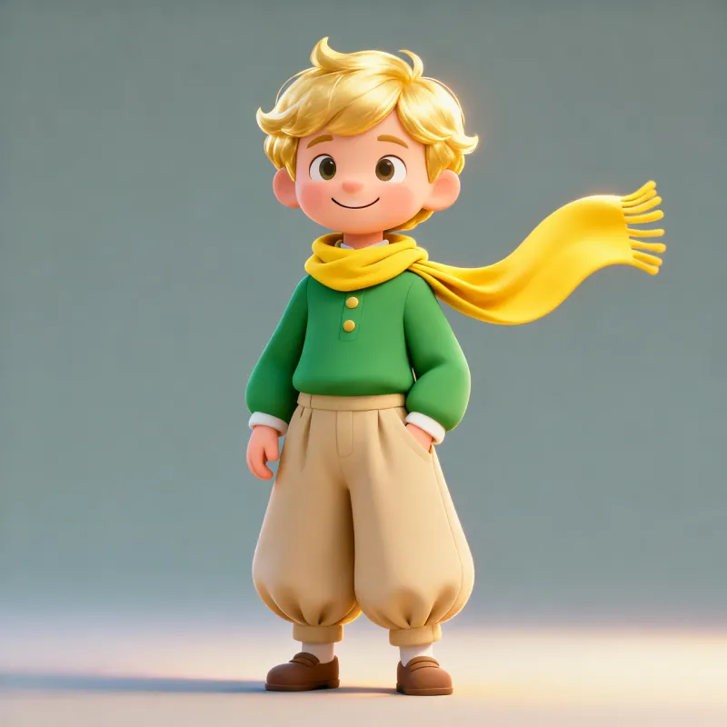 小さな王子のキャラクター立ち絵