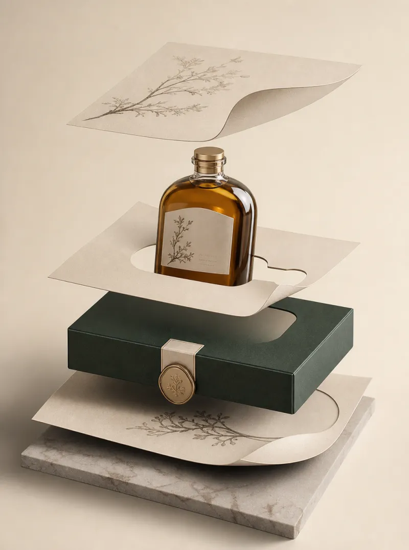 Packaging als getrennte Layer