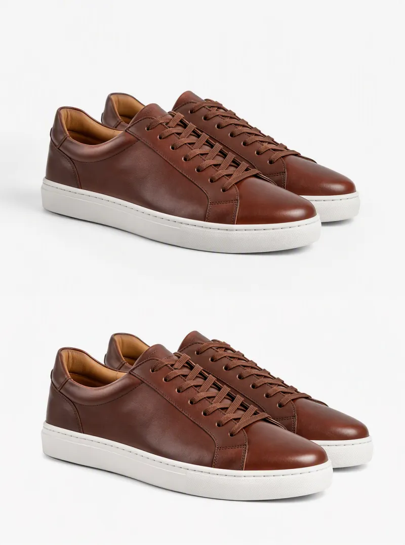 Zapatillas en fondo blanco ecommerce