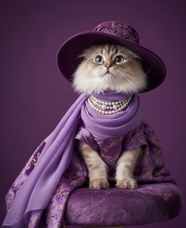 Cat Fashion Editorials