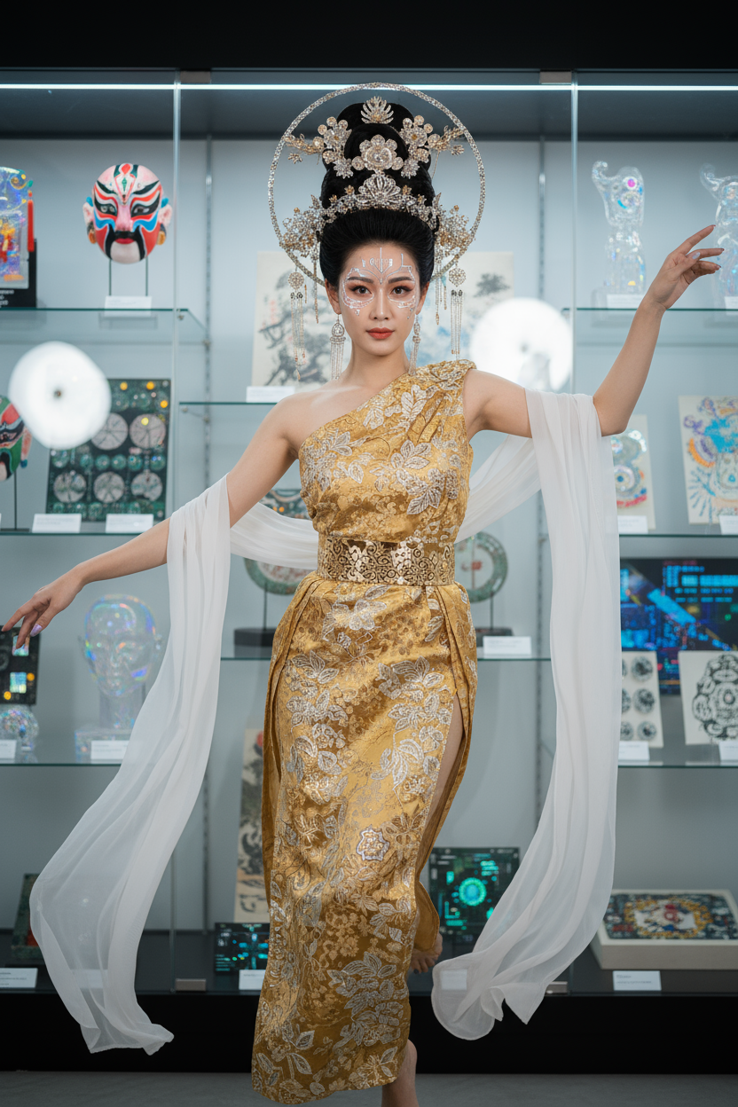 赛博国风AI生成器