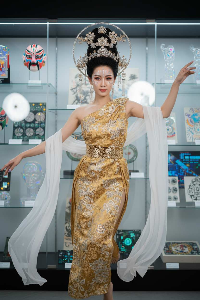 赛博国风AI生成器