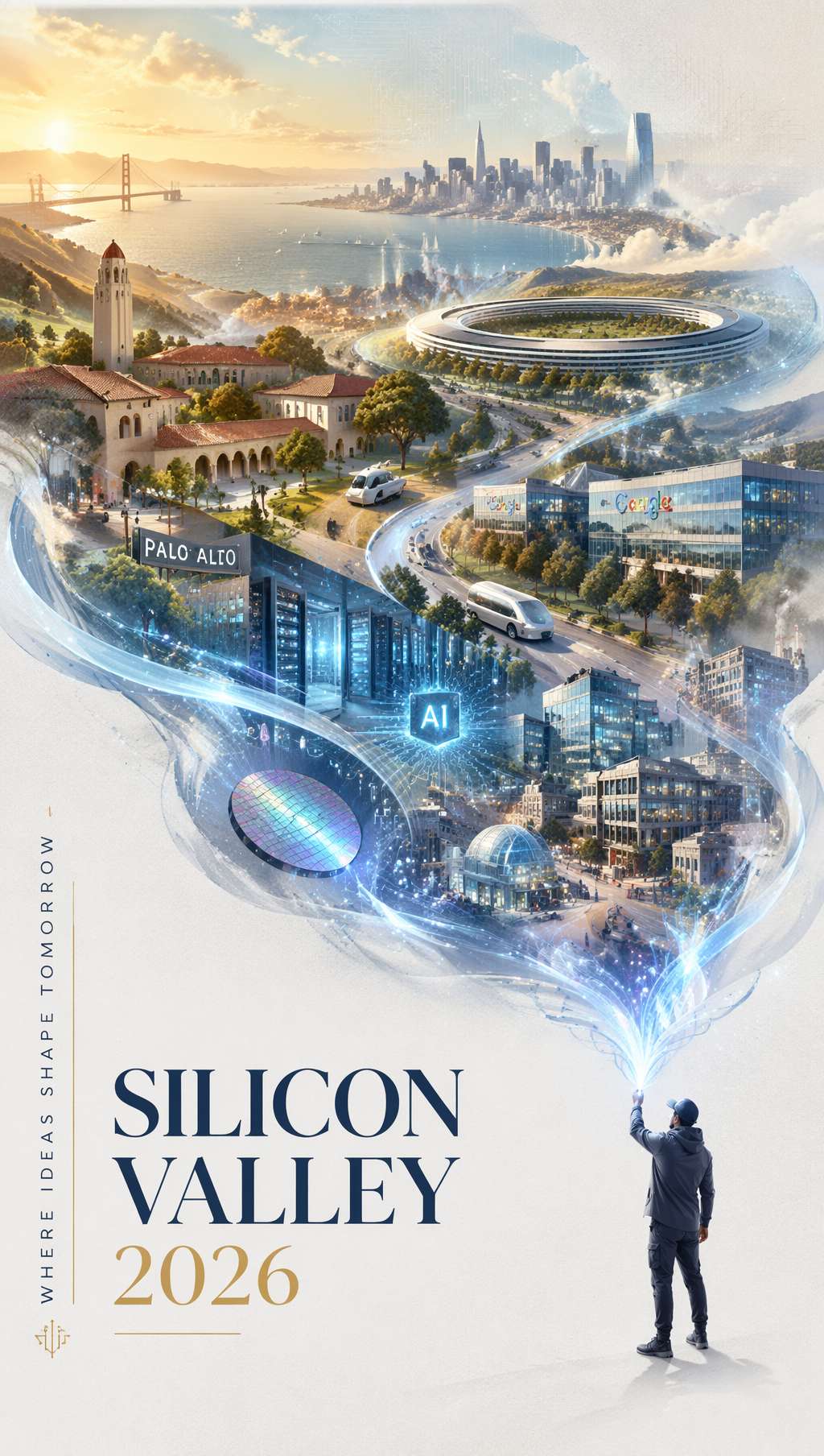 Double exposure poster