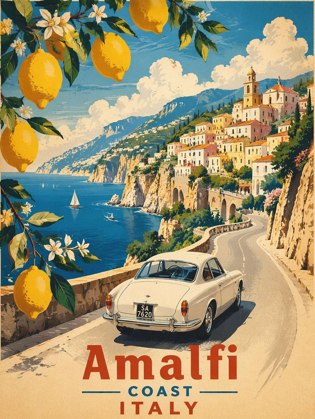 Vintage propaganda poster example