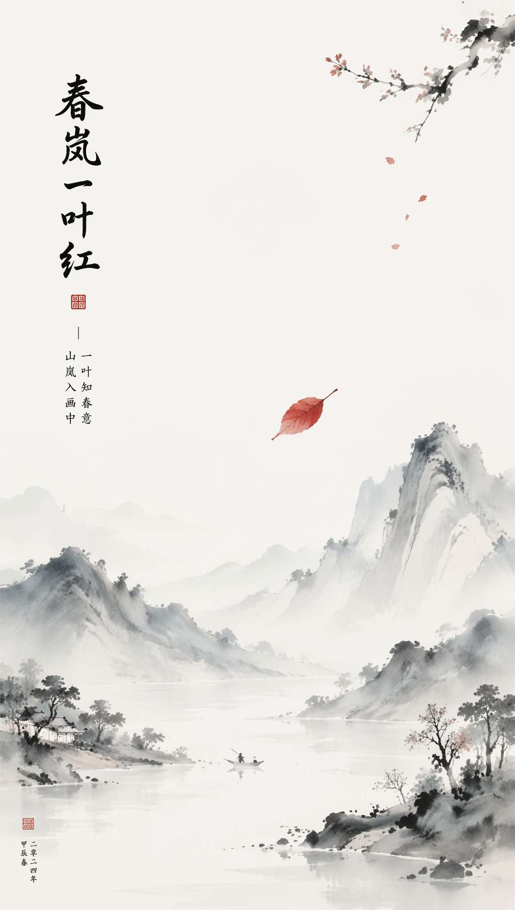 Eastern aesthetic poster example