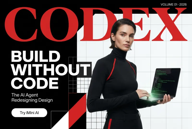 How Designers Use OpenAI Codex + iMini AI to Build Without Code in 2026