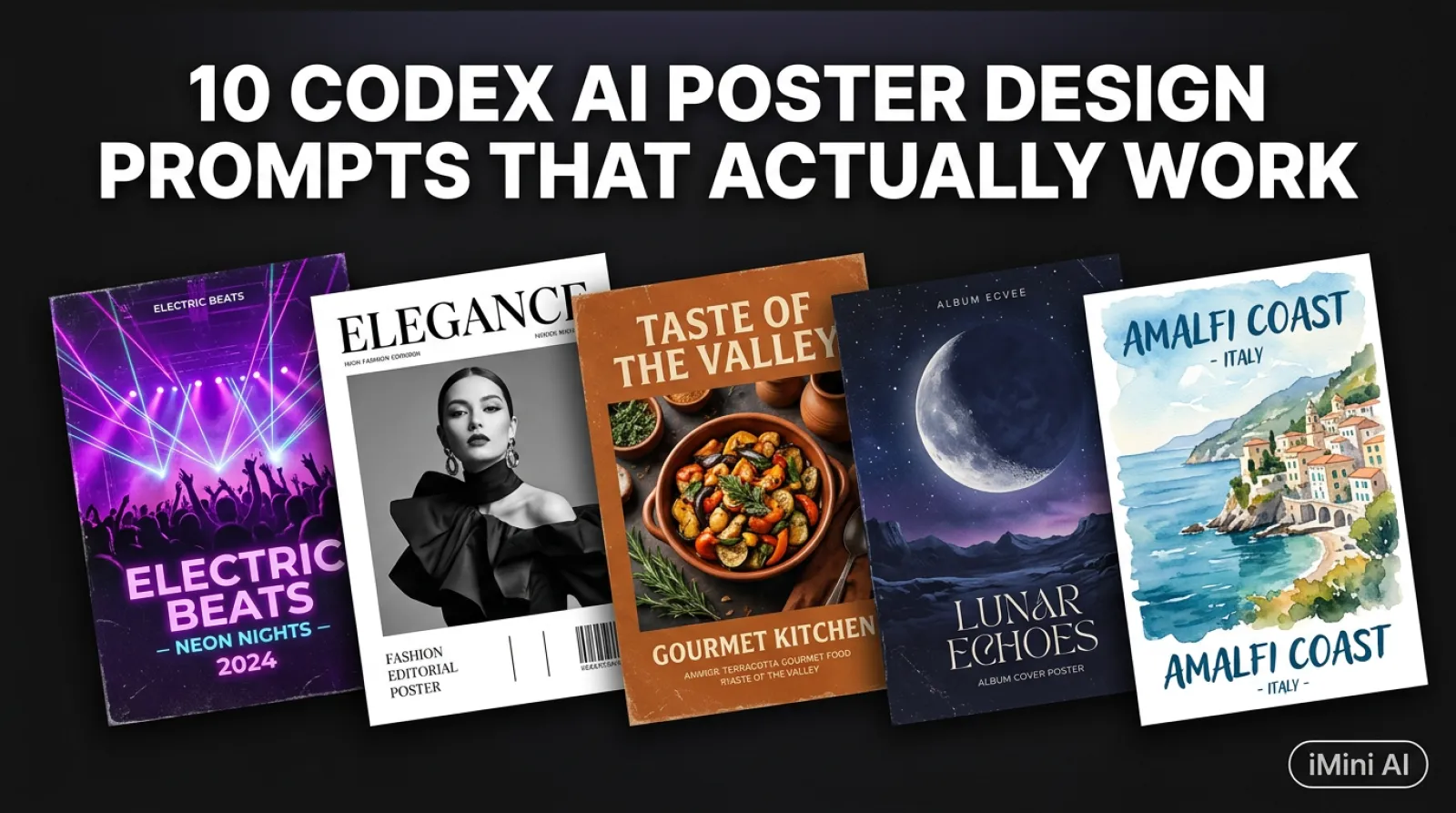 10 Codex AI Poster Design Prompts That Actually Work in 2026