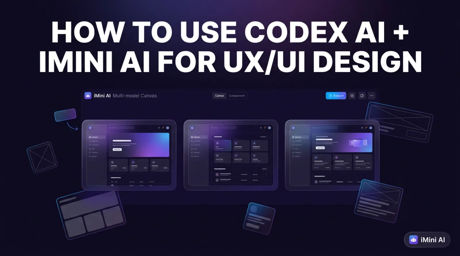 How to Use Codex AI + iMini AI for UX/UI Design (2026 Workflow)