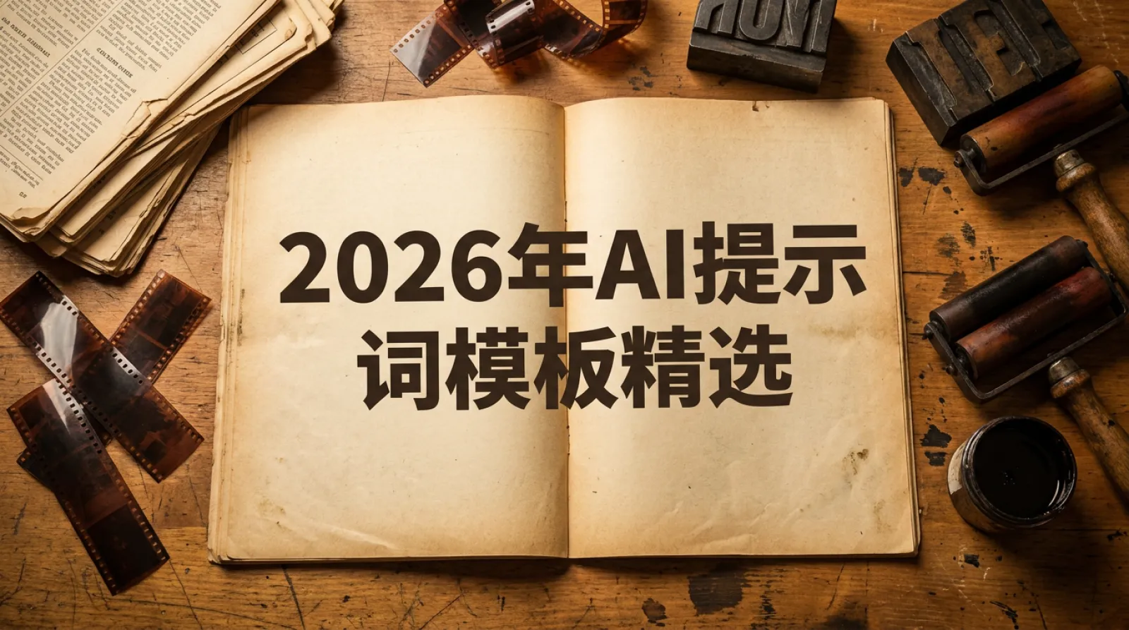 8大爆款AI生图提示词模板,2026年人手必存(附效果图)