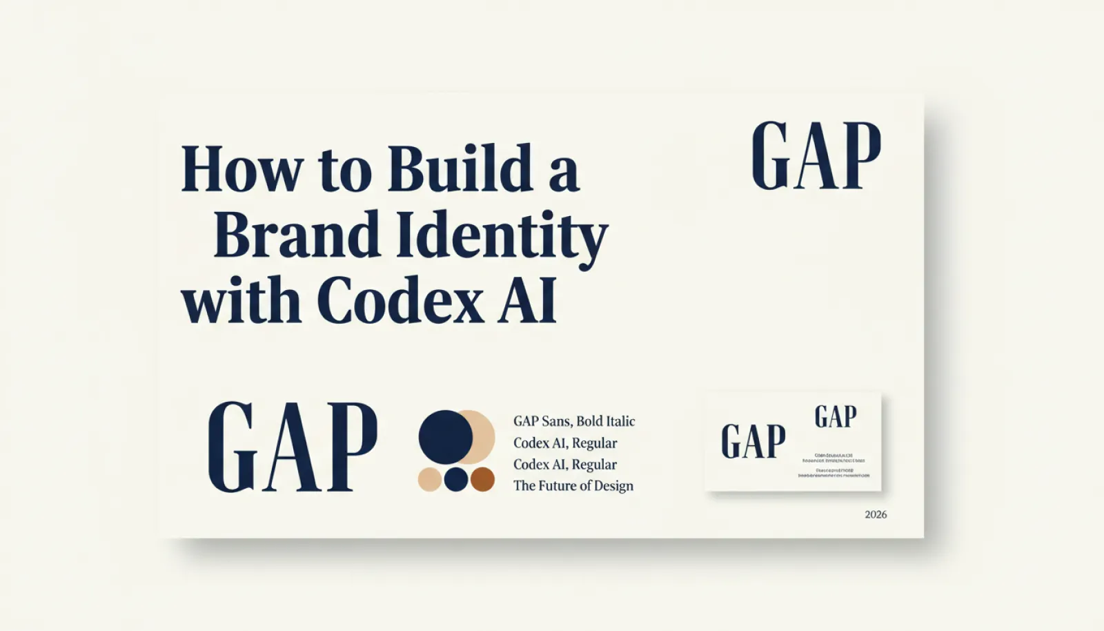 How to Build a Brand Identity with Codex AI: Step-by-Step Guide