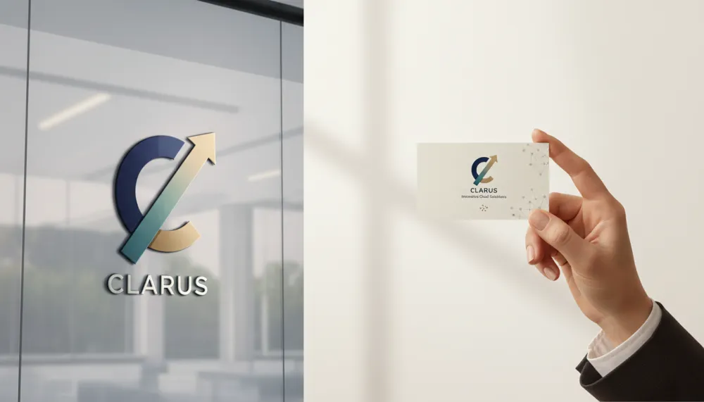 Brand identity in real-world context with Codex AI — consistent visual system applied across website, social media, business cards and packaging