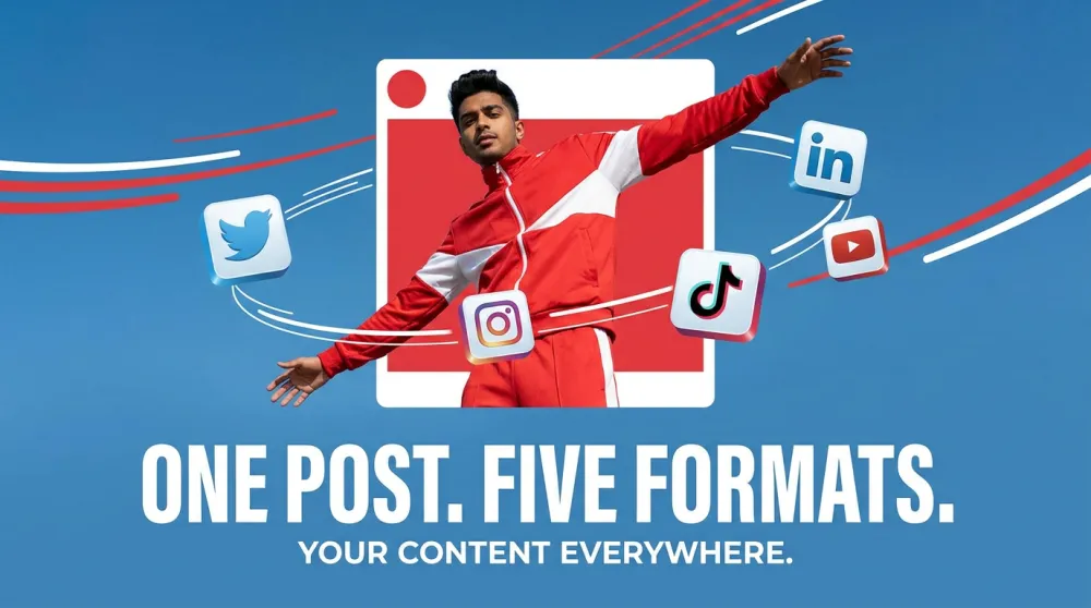 Repurpose Skill - multiply one post across all platforms