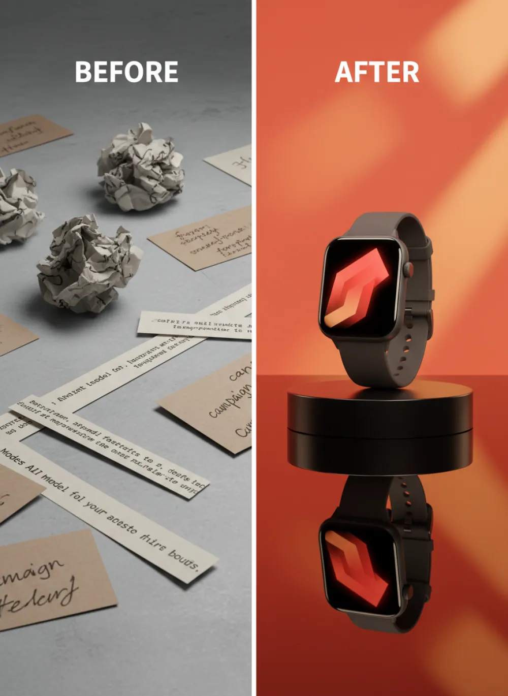 AI model wave visual in sticker-sheet style for iMini creators