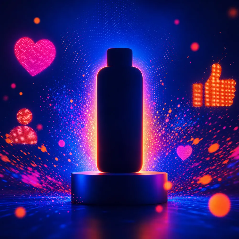 A video cover layout designed to stay clear in small social feeds.