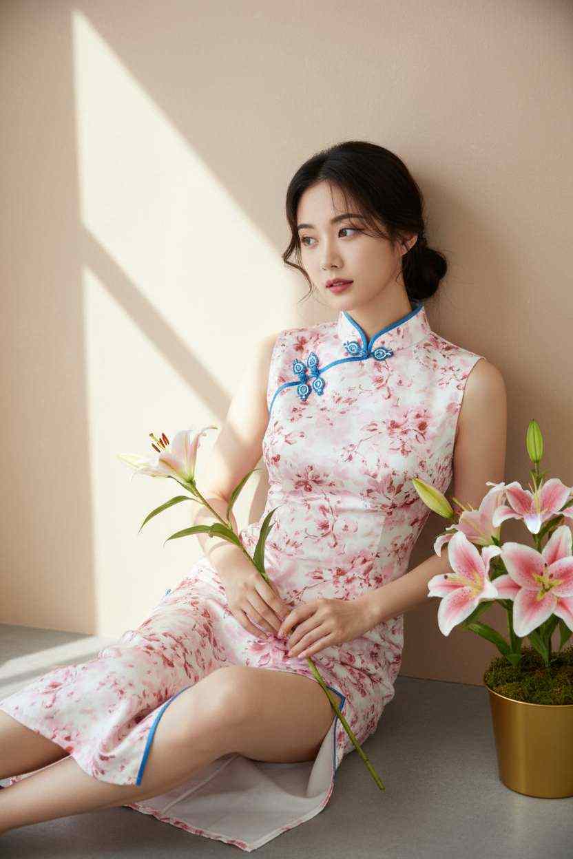 旗袍摄影AI生成器