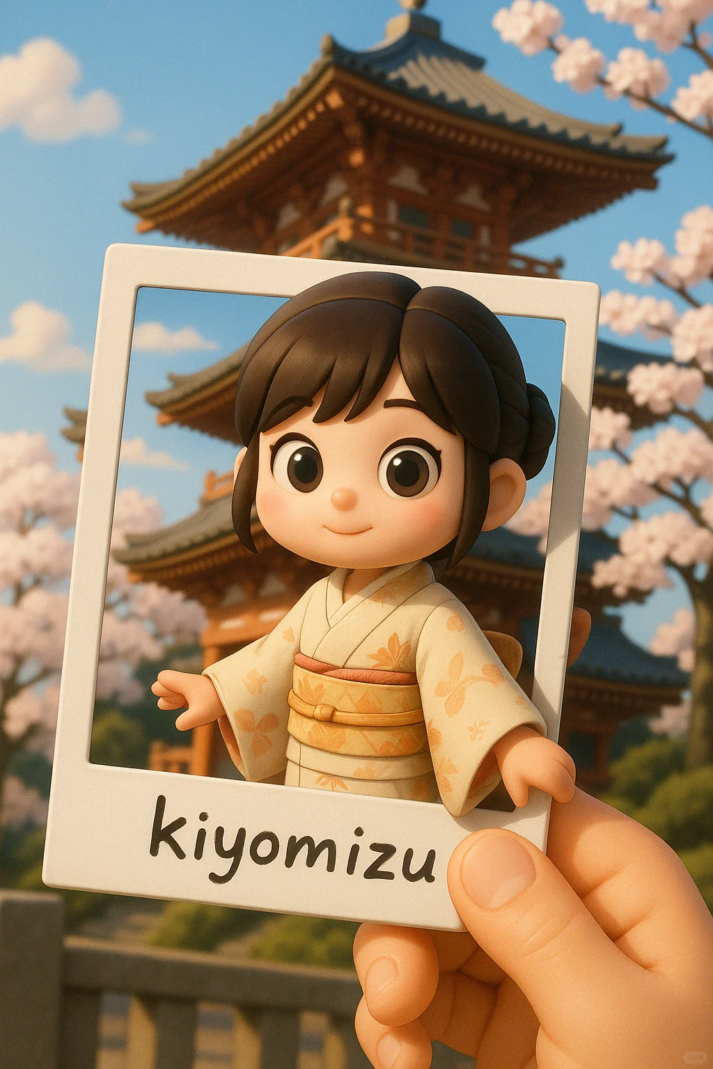 Polaroid 3D Cartoon Photo