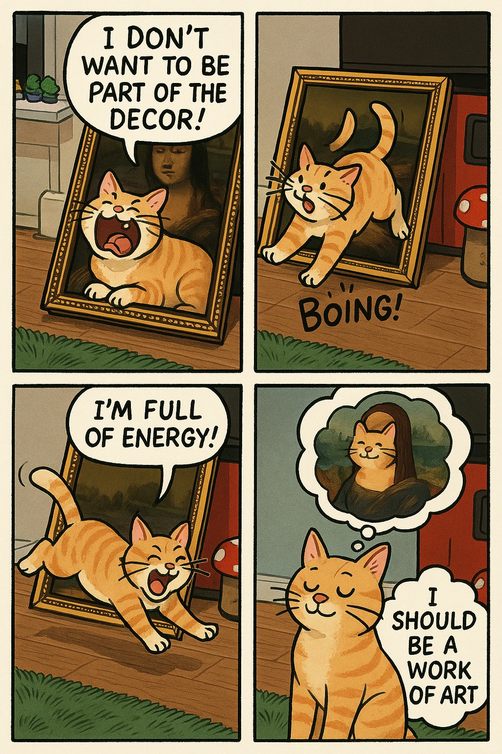 Pet Four-Panel Comic
