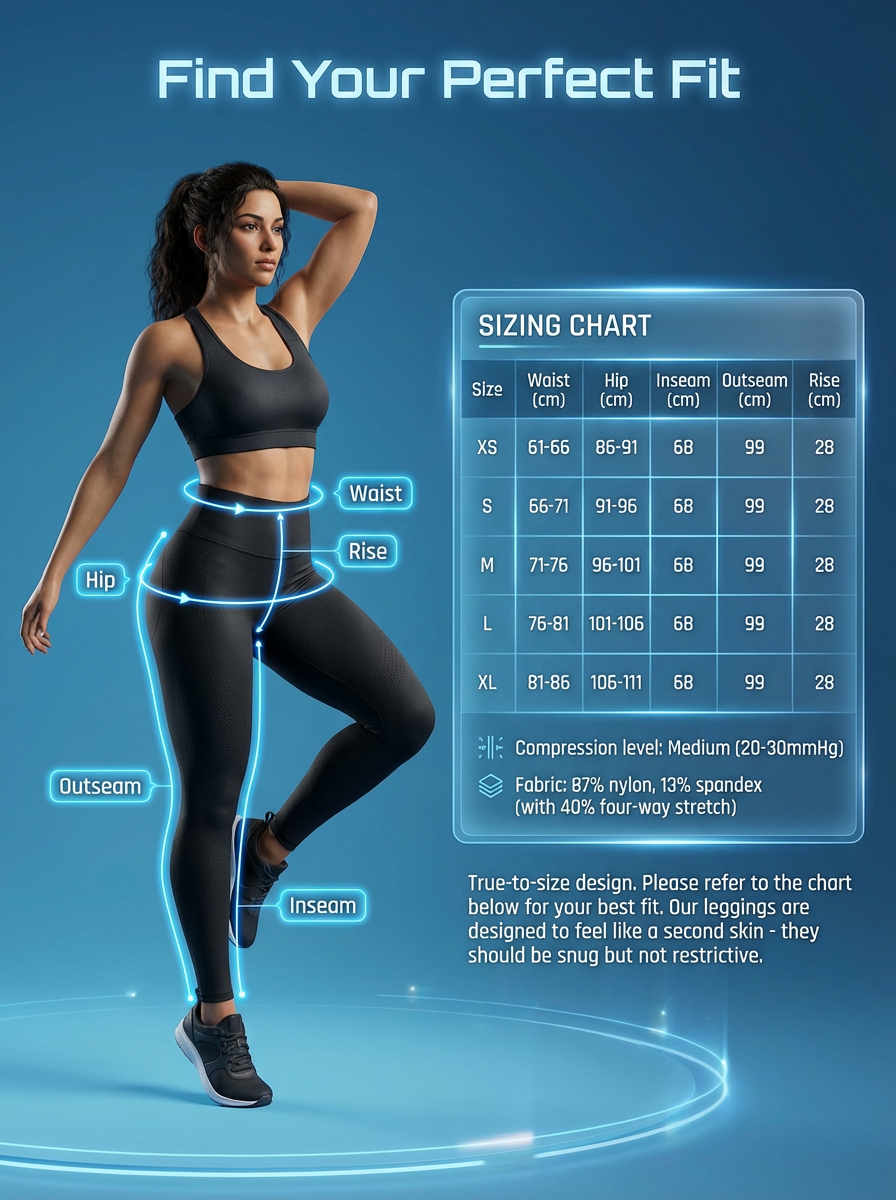 AI Clothing Size Chart