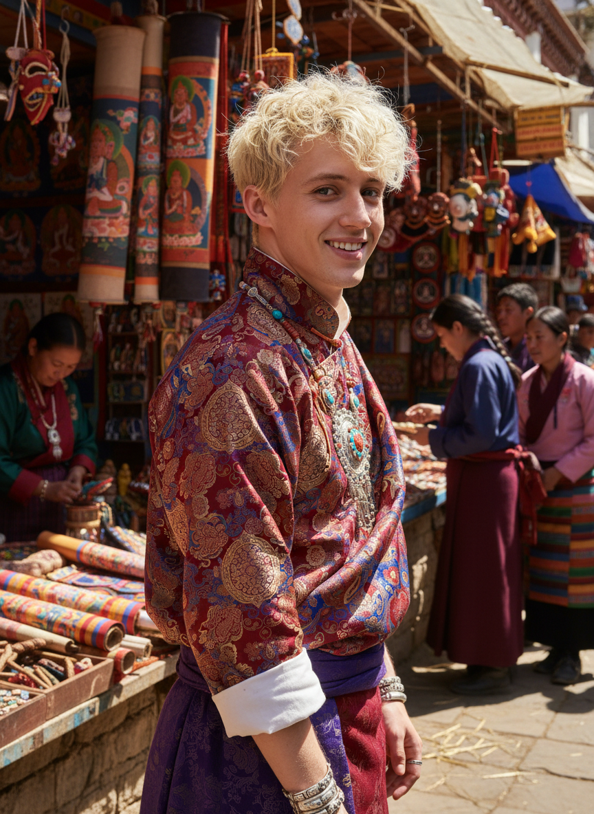 Tibetan Costume Portrait