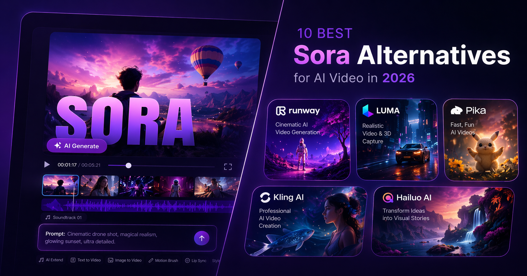 10 Best Sora Alternatives for AI Video in 2026