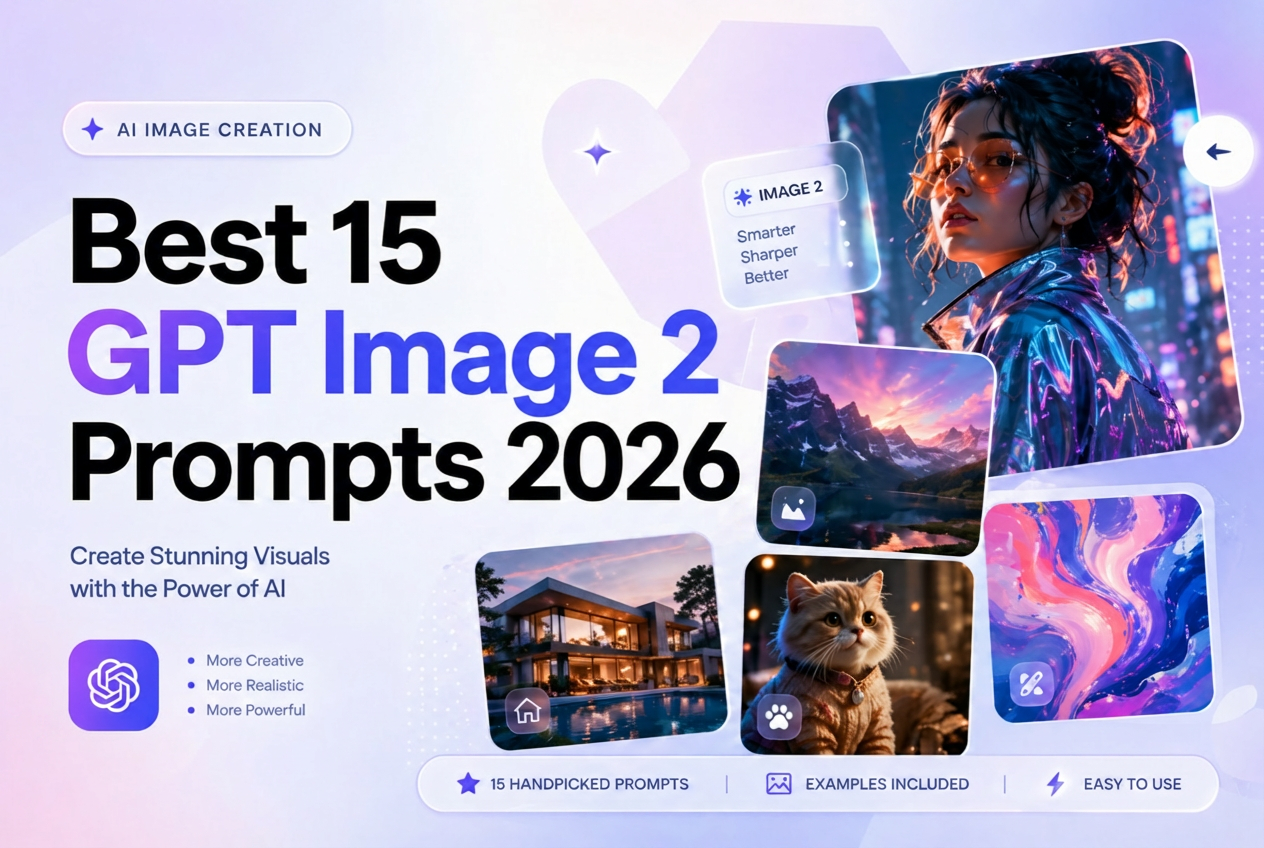 Best 15 GPT Image 2 Prompts 2026