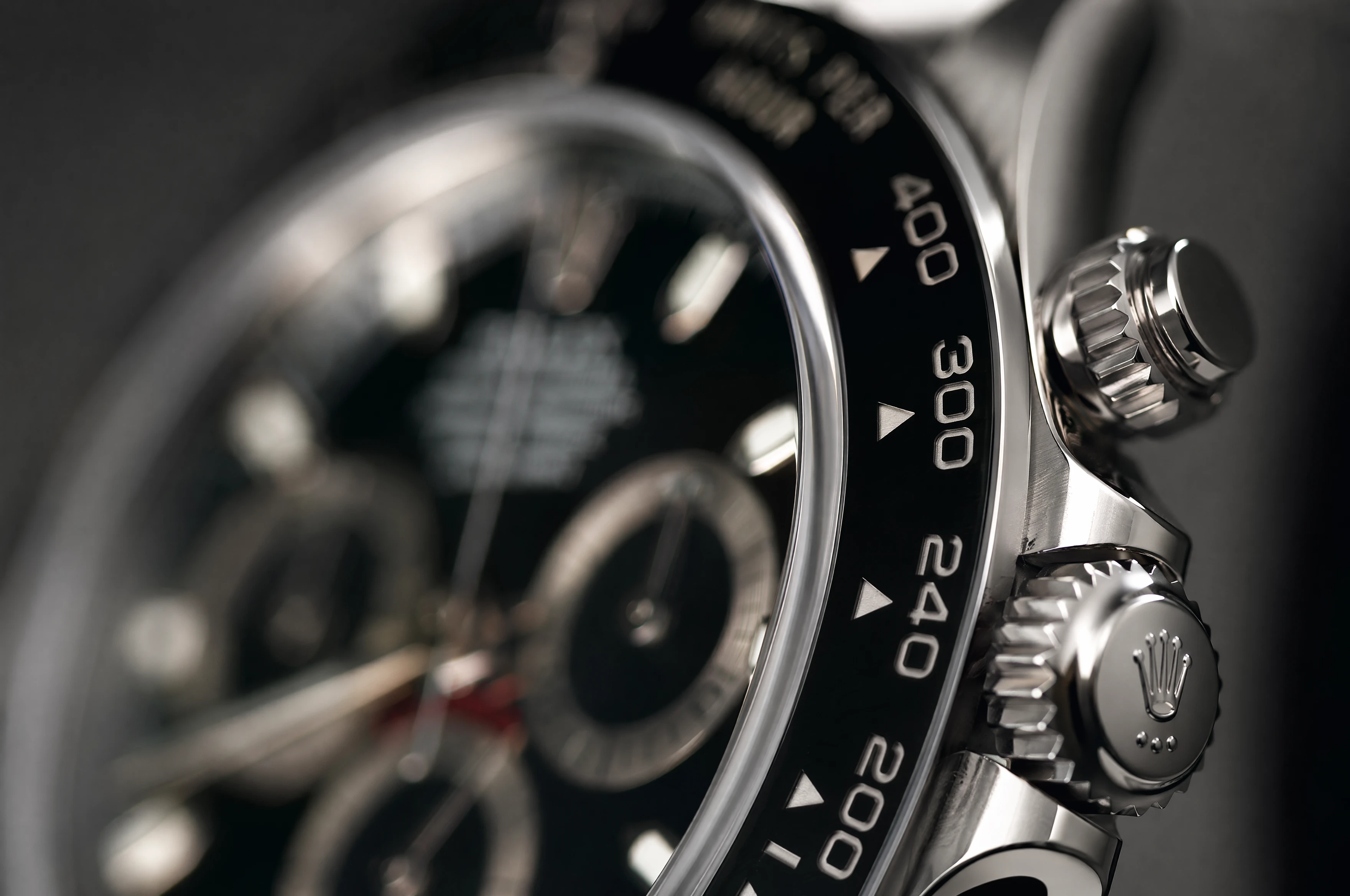 High-resolution details of mechanical watches