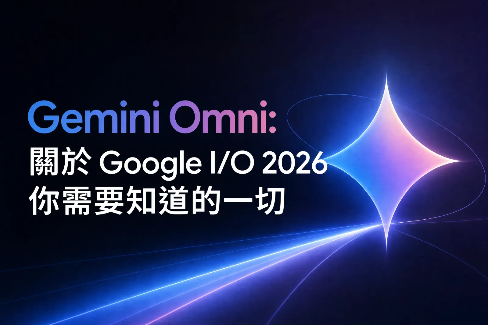 Gemini Omni：Google I/O 2026 前我們已知的一切