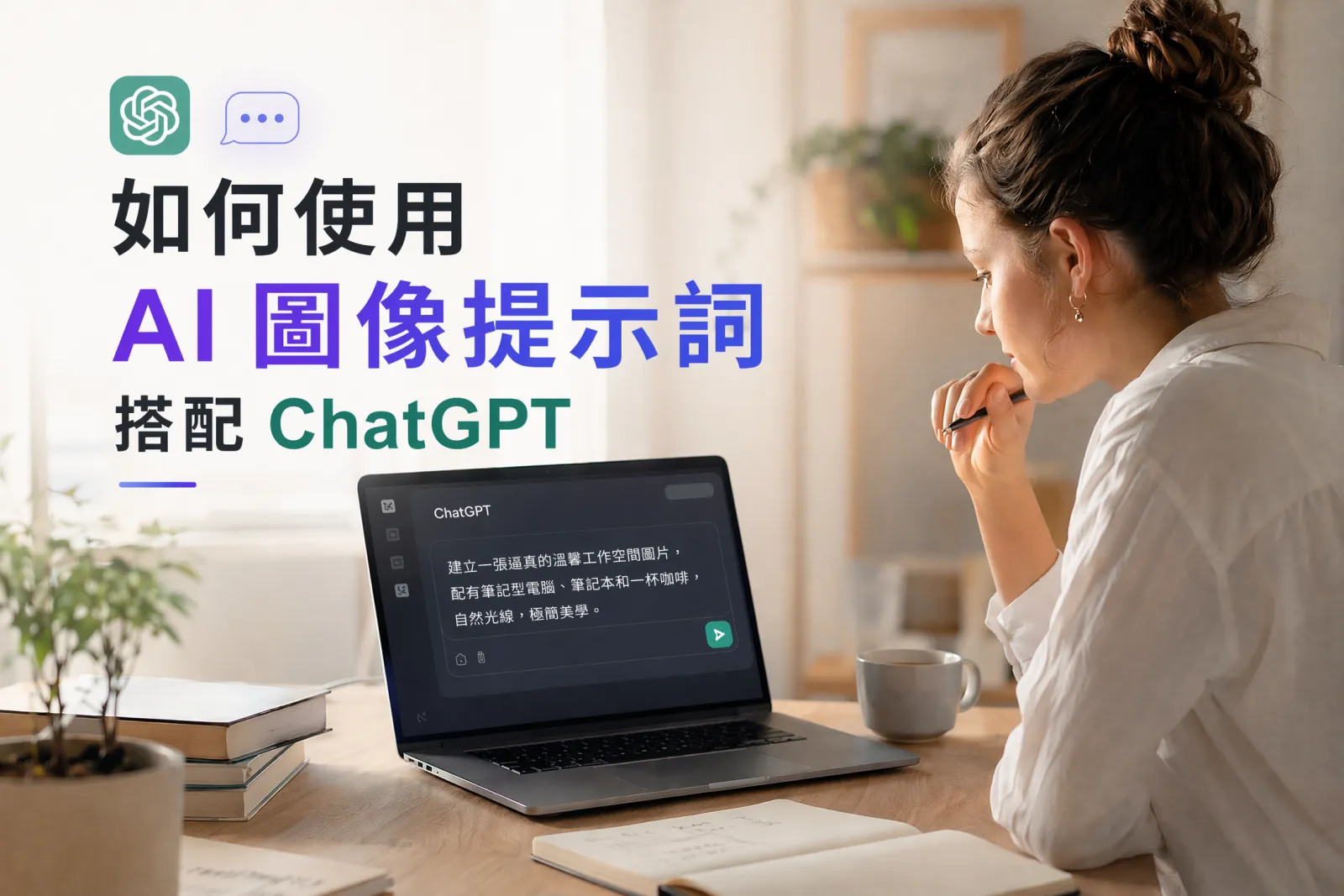如何用 ChatGPT 寫出高品質 AI 圖像提示詞