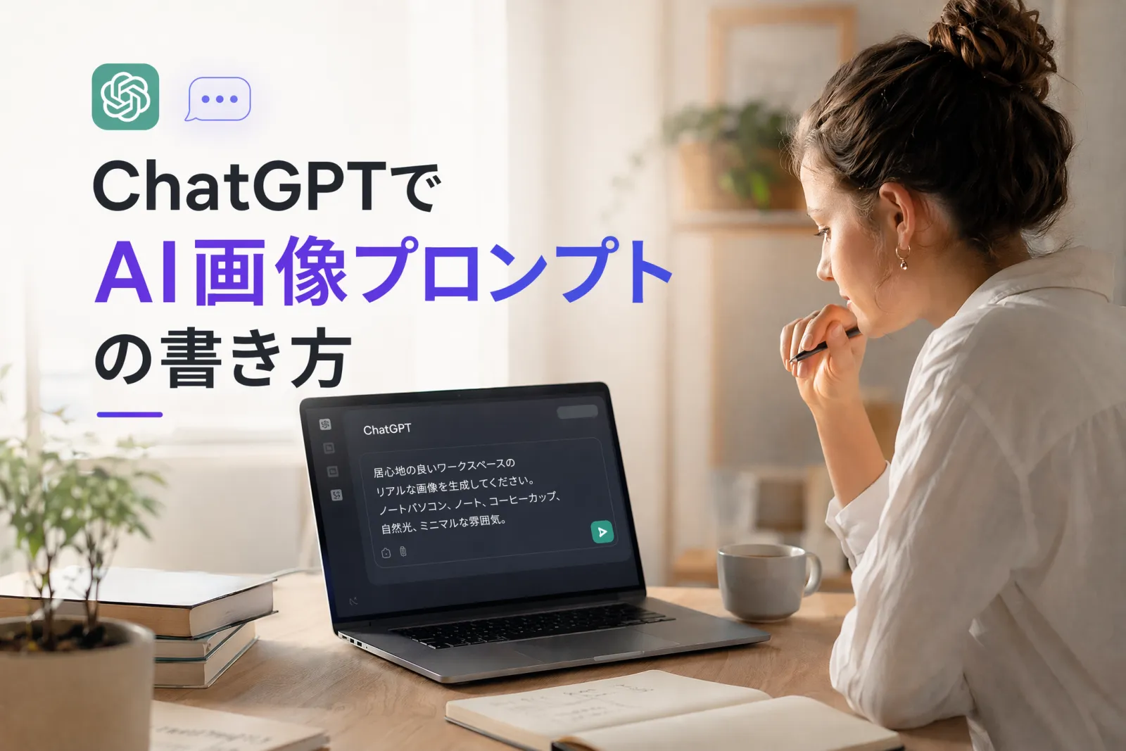 ChatGPTでAI画像プロンプトを書く方法