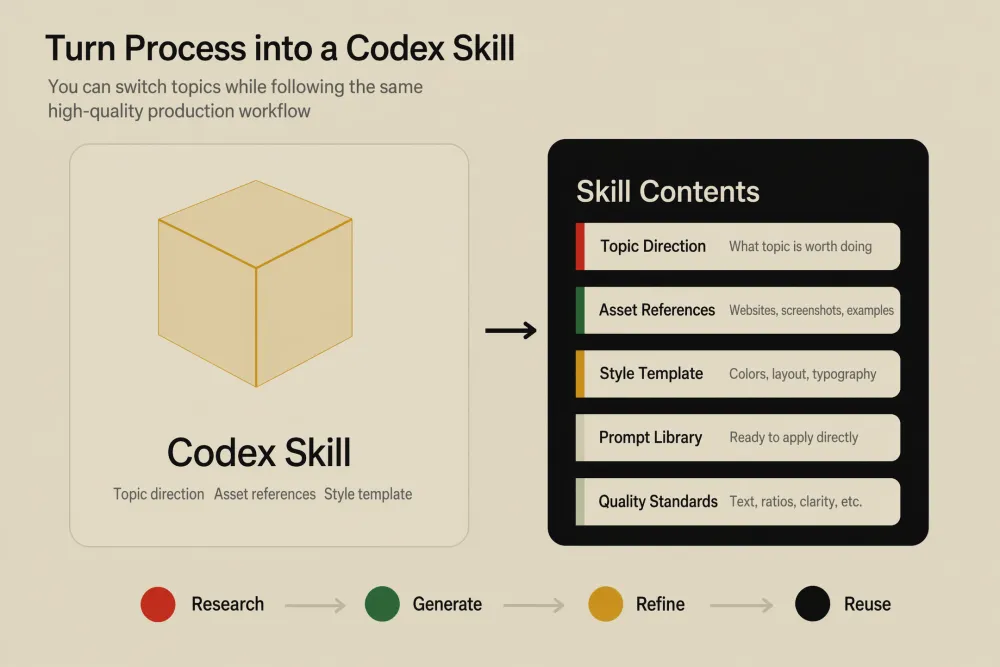 Complete viral content pipeline built with Codex and iMini AI