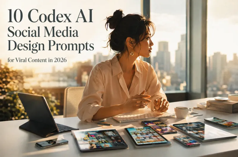 10 Codex AI Social Media Design Prompts for Viral Content in 2026