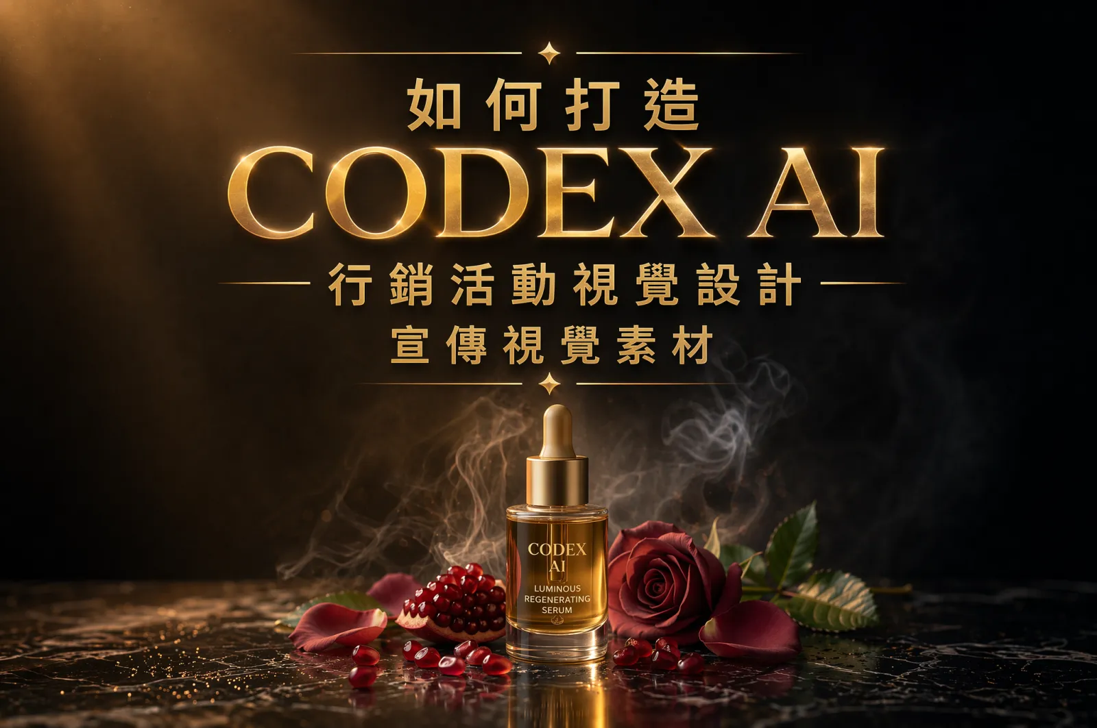 如何用 Codex AI 製作行銷活動視覺素材（逐步教學）