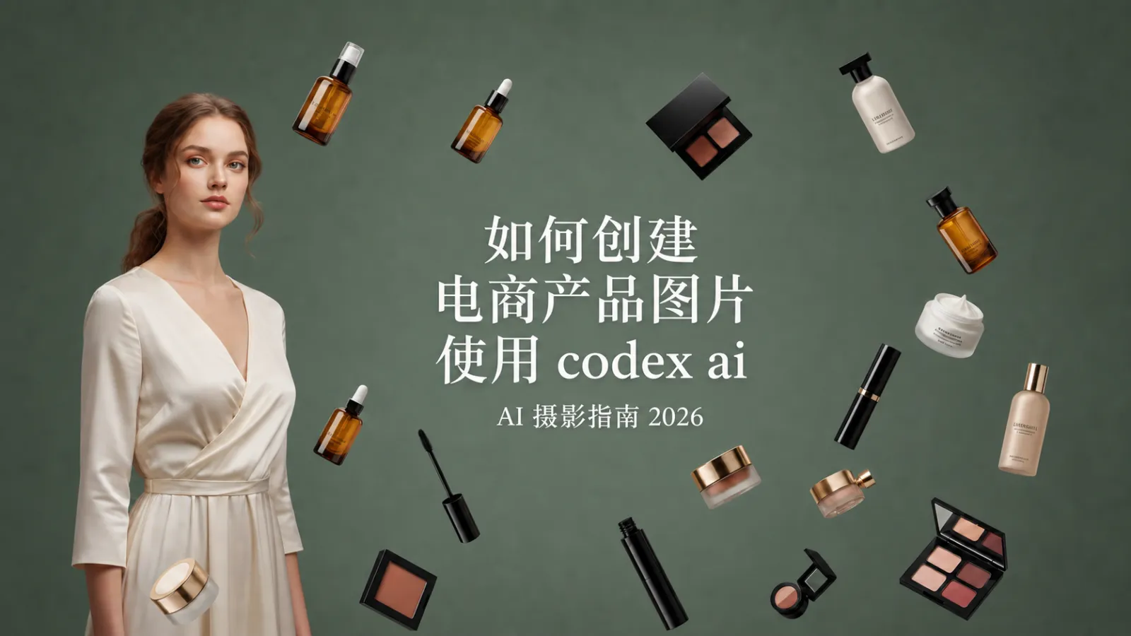 如何用 Codex AI 制作高转化率的电商产品图