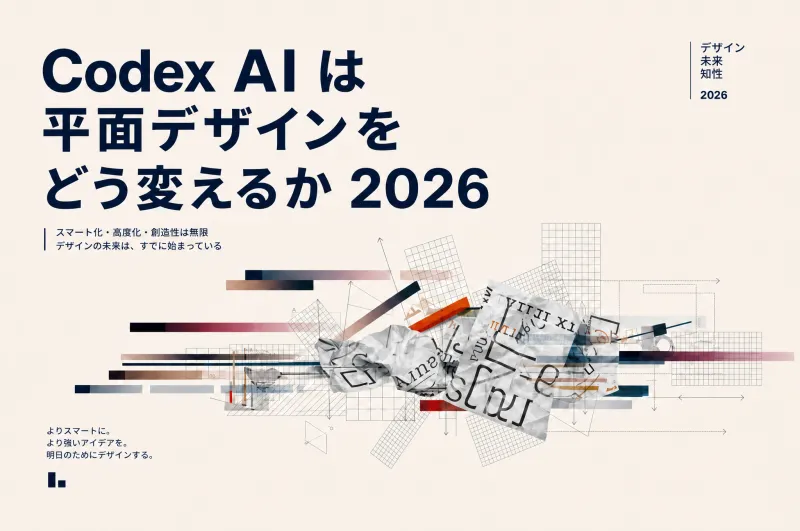 Codex AIが2026年のグラフィックデザインを変える5つの方法