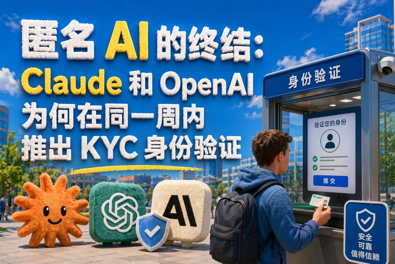 匿名AI的终点:Claude与OpenAI同周推出KYC,背后原因和隐私风险全解析