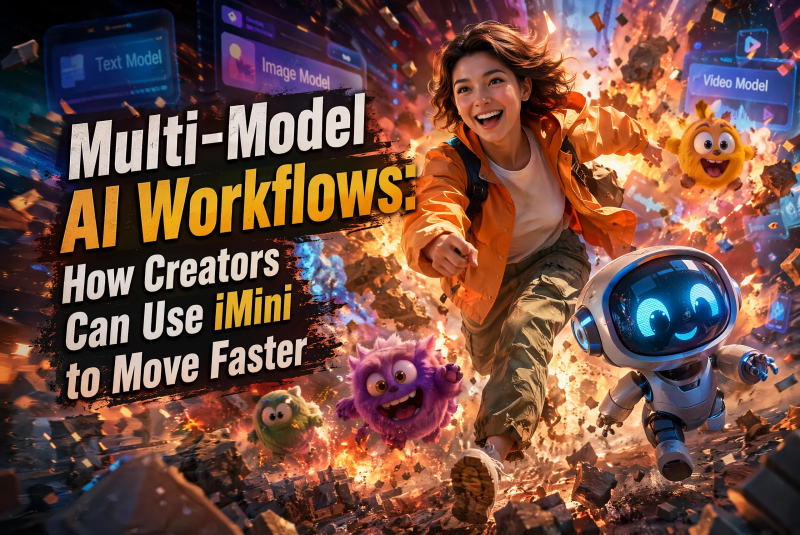 Multi-Model AI Workflows: How Creators Can Use iMini to Move Faster
