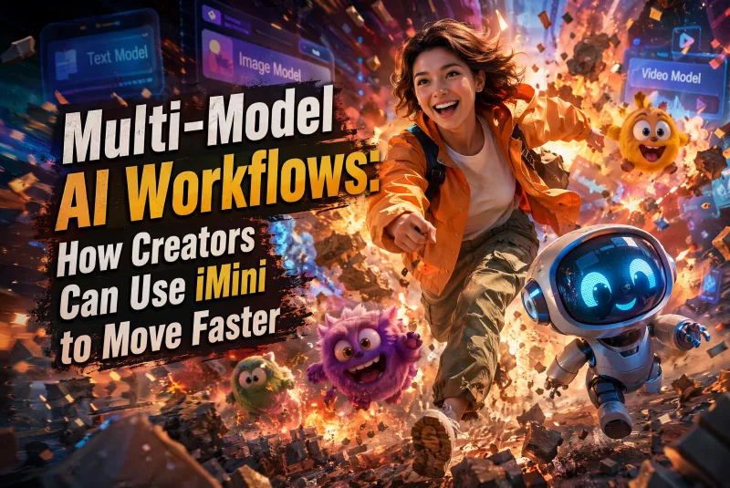 Multi-Model AI Workflows: How Creators Can Use iMini to Move Faster