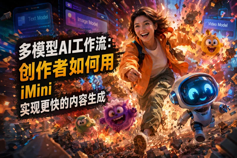多模型 AI 工作流：创作者如何用 iMini 更快产出内容