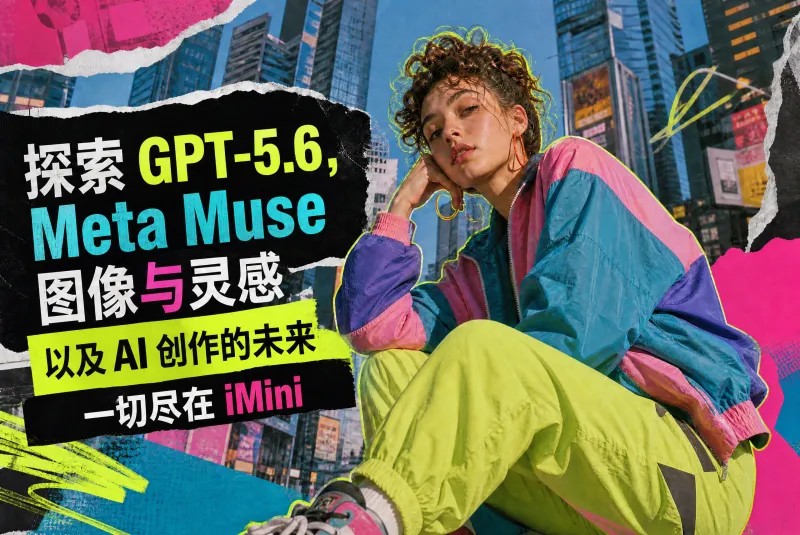 GPT-5.6 与 Meta Muse Image：创作者如何借助 iMini 探索新一代 AI 模型