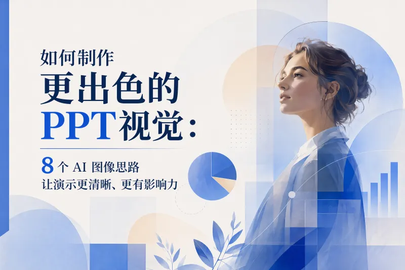 PPT 配图怎么做：8 个让演示更清楚的 AI 图片思路