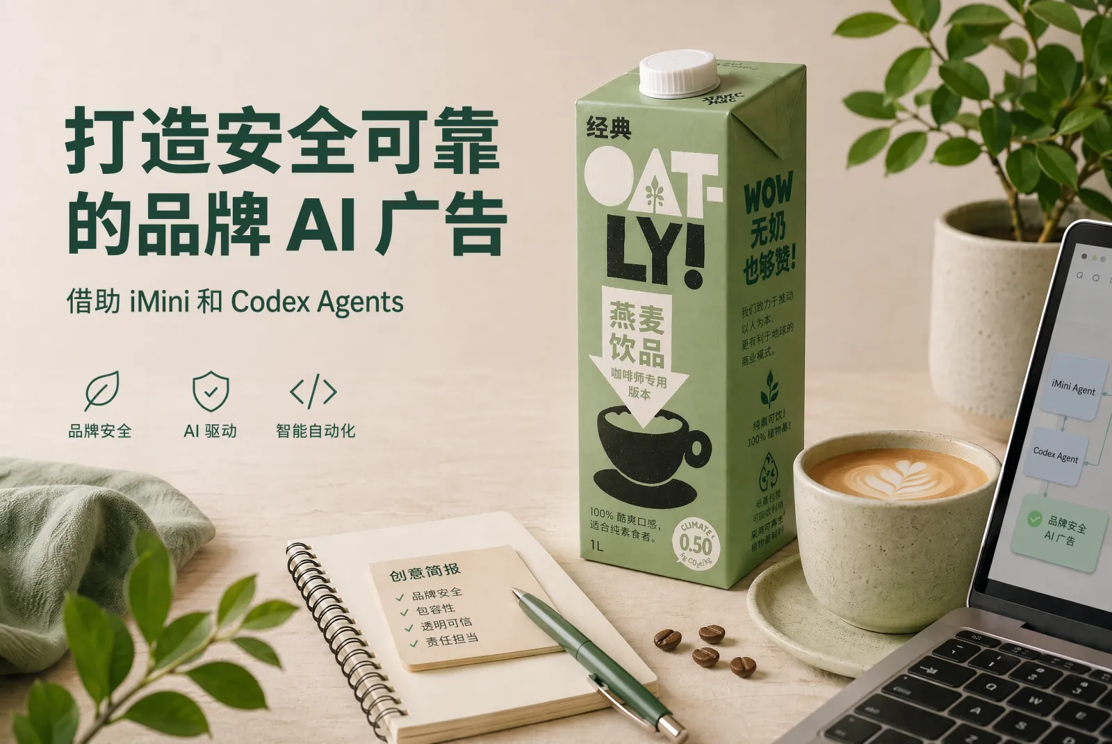 用 iMini 和 Codex Agent 打造符合品牌规范的 AI 广告创作