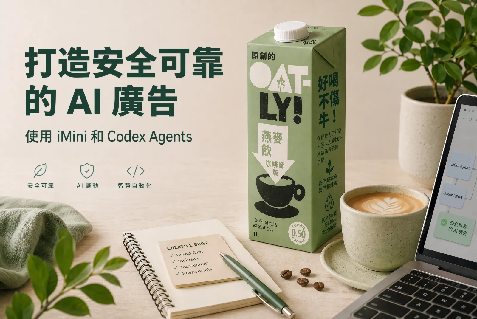 運用 iMini 與 Codex Agent 打造符合品牌規範的 AI 廣告創作
