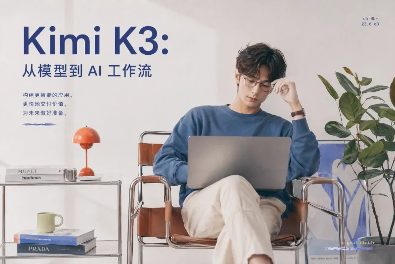 Kimi K3 与模型平权:AI 竞争正在从模型接入转向工作流价值