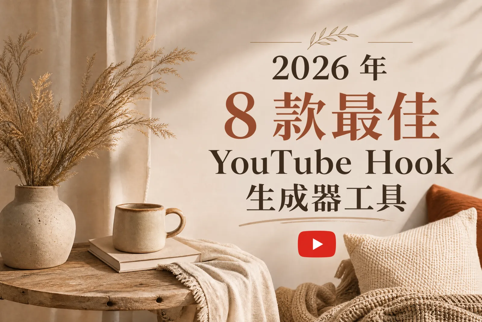 2026 年 8 款最佳 YouTube Hook 生成器工具