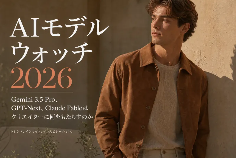 AIモデルウォッチ2026：Gemini 3.5 Pro、GPT-Next、Claude Fableがクリエイターにもたらす意味